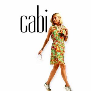 Multicolored CAbi Dress XXL Polyester, Stretch Waist Boho Style